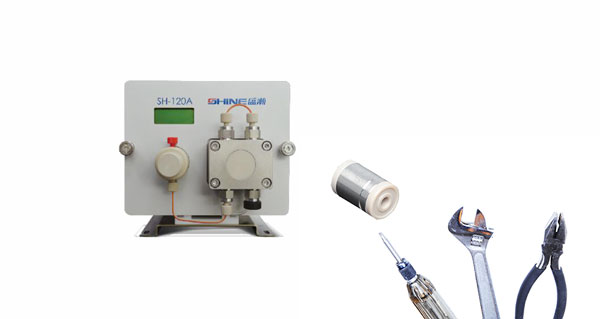 How to dismount one-way valve of  pump