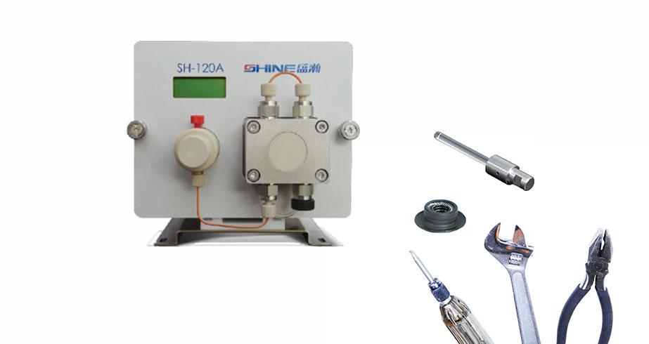 Disassembly of plunger rod and sealing ring in ion chromatography pump